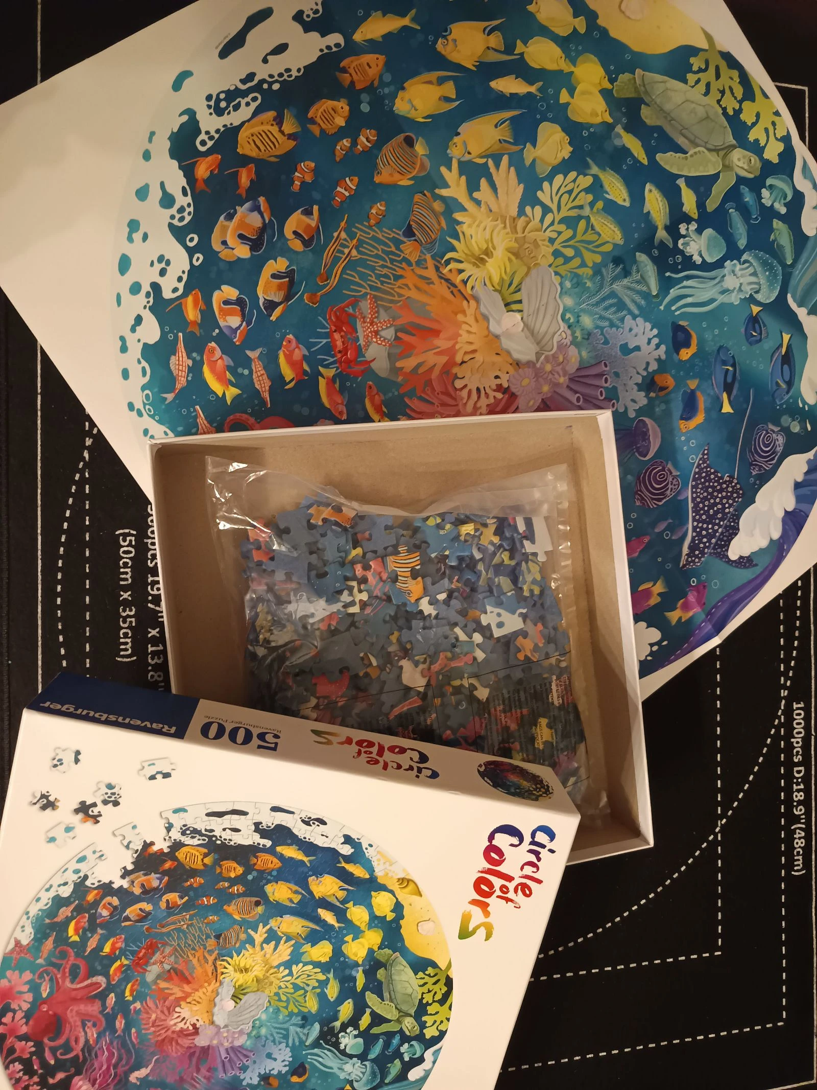 Puzzle RAVENSBERGER 500 - Océan  – photo 4